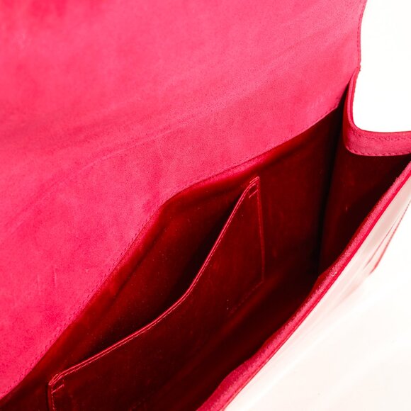 Saint Laurent Belle de Jour Clutch Pink Patent Leather Clutch - Picture 9 of 10